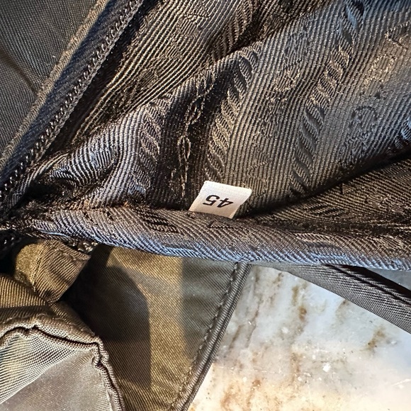 Certificate of Authenticity Prada Army Green Nylon Handbag Purse $1575 - Picture 10 of 16